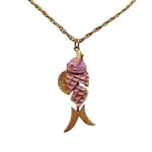 Fun fish necklace
